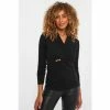 Joe Browns Black Vintage Style Button Detail Top