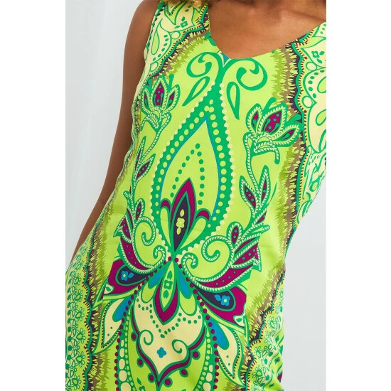 Joe Browns Green Vibrant Vibes Tunic Top 3 Joe Browns Green Vibrant Vibes Tunic Top - Image 3