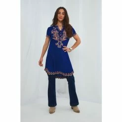 Joe Browns Blue Remarkable Retro Tunic