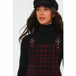 Joe Browns Black Checked Buckle Fastening Tunic -Joe Browns shop unnamed file 1641