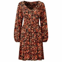 Joe Browns Black Autumn Florals Tunic -Joe Browns shop unnamed file 1662