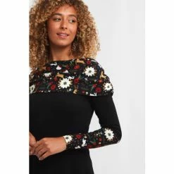 Joe Browns Black Festive Fun Tunic 10 Joe Browns Black Festive Fun Tunic -Joe Browns shop unnamed file 1679