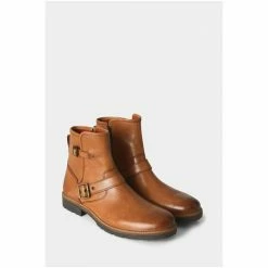 Joe Browns Black Leather Chelsea Style Biker Boots -Joe Browns shop unnamed file 2135