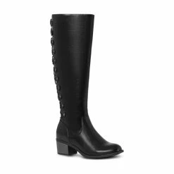 Joe Browns Black Sweet Rider Lace Back Boots