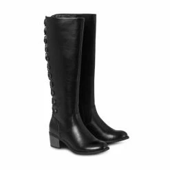 Joe Browns Black Sweet Rider Lace Back Boots -Joe Browns shop unnamed file 2172