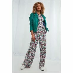 Joe Browns Green Leather Jacket -Joe Browns shop unnamed file 2313