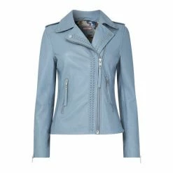 Joe Browns Green Leather Jacket -Joe Browns shop unnamed file 2314