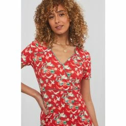 Joe Browns Red Rachel Jersey Dress -Joe Browns shop unnamed file 246
