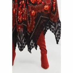 Joe Browns Black Longline Boho Style Skirt -Joe Browns shop unnamed file 2857