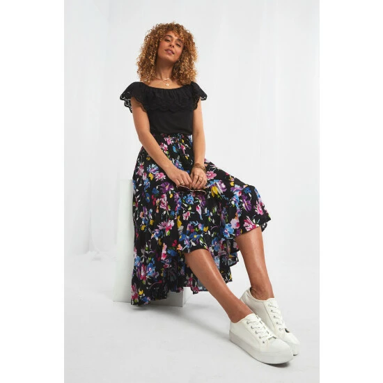 Joe Browns Black Striking Skirt 3 Joe Browns Black Striking Skirt - Image 3