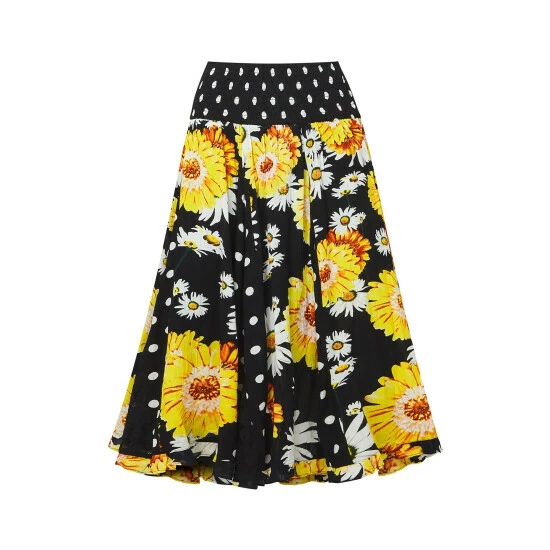 Joe Browns Black Devine Daisy Skirt 2 Joe Browns Black Devine Daisy Skirt - Image 2