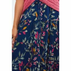 Joe Browns Blue Blissfully Bold Botanical Skirt -Joe Browns shop unnamed file 2930
