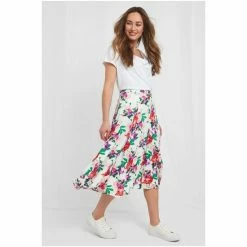 Joe Browns White Garden Party Skirt -Joe Browns shop unnamed file 2937