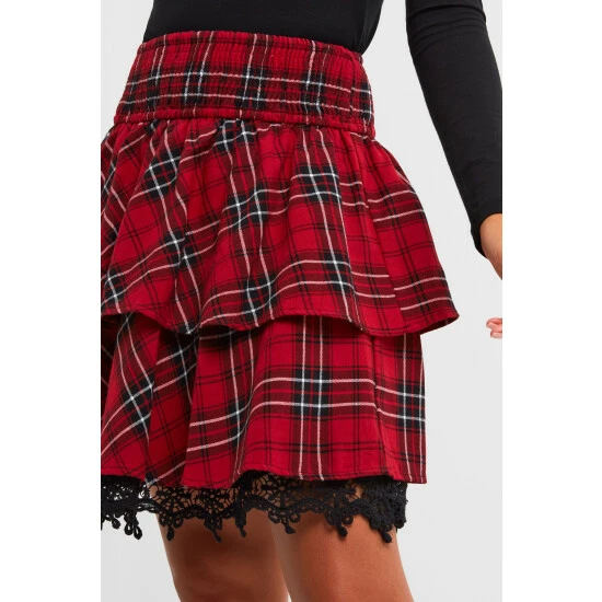 Joe Browns Red Rockin' Around The Christmas Tree Skirt 1 Joe Browns Red Rockin' Around The Christmas Tree Skirt