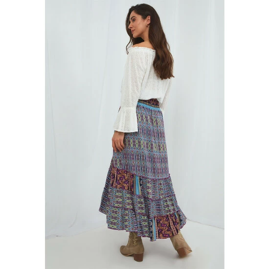 Joe Browns Purple Funky Fishtail Skirt 3 Joe Browns Purple Funky Fishtail Skirt - Image 3