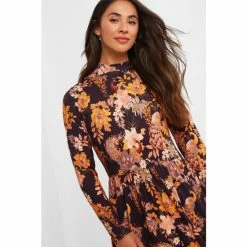 Joe Browns Purple Peacock Floral Dress -Joe Browns shop unnamed file 3