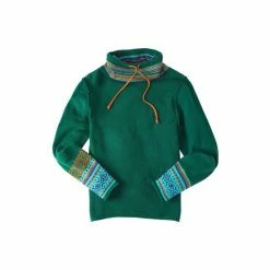 Joe Browns Green Cowl Neck Knitted Jumper -Joe Browns shop unnamed file 3011