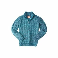 Joe Browns Blue Zip Up Tide Funnel Knitted Jumper -Joe Browns shop unnamed file 3027