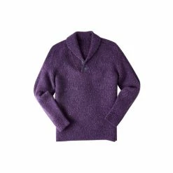 Joe Browns Purple Shawl Neck Knitted Jumper -Joe Browns shop unnamed file 3115