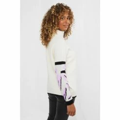 Joe Browns White Captivating Animal Block Jumper -Joe Browns shop unnamed file 3180