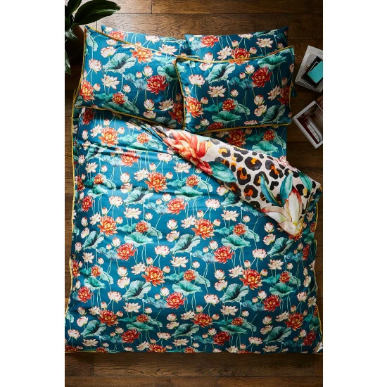 Joe Browns Multi Lavish Leopard Floral Reversible Bed Set 4 Joe Browns Multi Lavish Leopard Floral Reversible Bed Set - Image 4