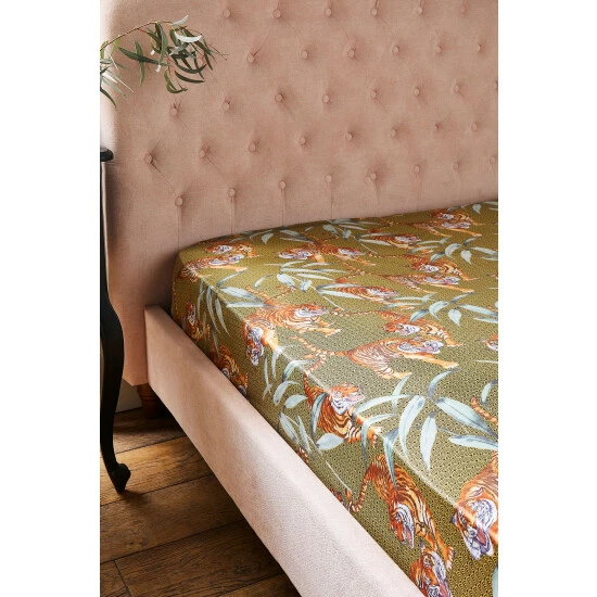 Joe Browns Multi Ferocious Tiger Printed Bedding 2 Joe Browns Multi Ferocious Tiger Printed Bedding - Image 2