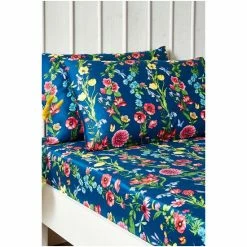 Joe Browns Multi Striking Floral Stripe Printed Bedding