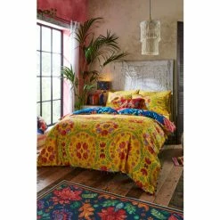 Joe Browns Black Fabulous Folk Floral Pom Pom Reversible Bed Set -Joe Browns shop unnamed file 3321