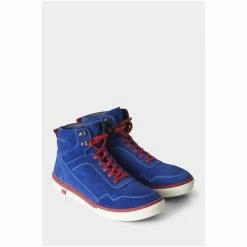 Joe Browns Blue Classic Suede Lace Up High Top Shoes -Joe Browns shop unnamed file 3394
