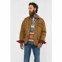 Joe Browns Brown Multi Pocket Workwear Style Button Up Coat