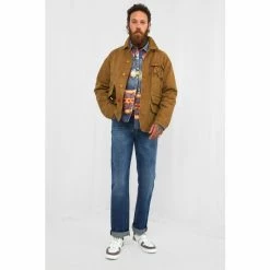 Joe Browns Brown Multi Pocket Workwear Style Button Up Coat -Joe Browns shop unnamed file 3500