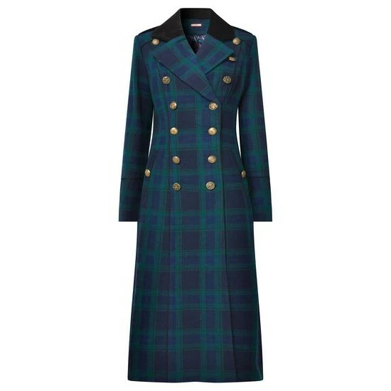 Joe Browns Green Glorious Check Coat 6 Joe Browns Green Glorious Check Coat - Image 6