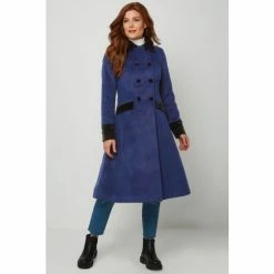 Joe Browns Blue Elegant Vintage Coat