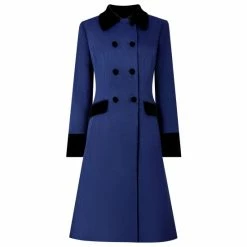 Joe Browns Blue Elegant Vintage Coat -Joe Browns shop unnamed file 3573