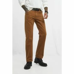 Joe Browns Brown Standout Coloured Denim Jean Trousers -Joe Browns shop unnamed file 3611