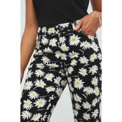 Joe Browns Black Cheeky Cheerful Daisy Capri Pants -Joe Browns shop unnamed file 3623
