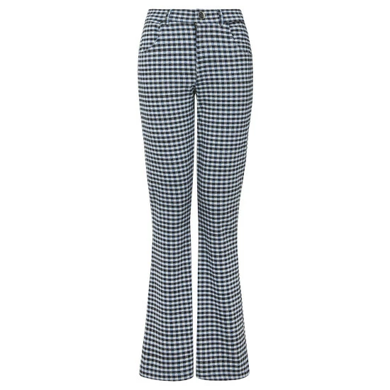 Joe Browns Black Gorgeous Gingham Flares 2 Joe Browns Black Gorgeous Gingham Flares - Image 2