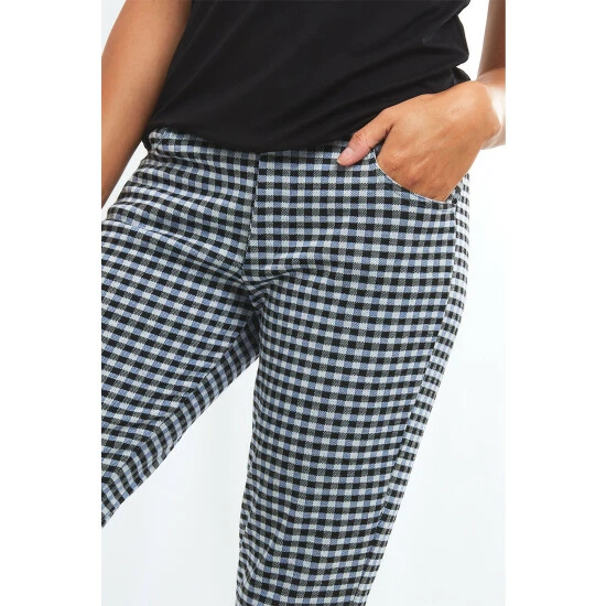 Joe Browns Black Gorgeous Gingham Flares 4 Joe Browns Black Gorgeous Gingham Flares - Image 4