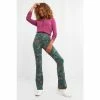 Joe Browns Green Comfy Floral Print Flares