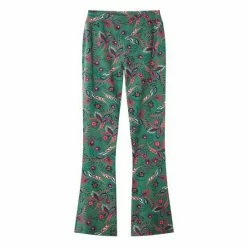 Joe Browns Green Comfy Floral Print Flares -Joe Browns shop unnamed file 3699