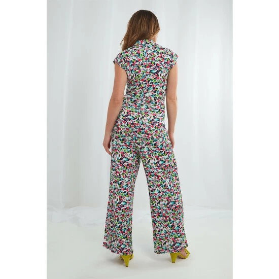 Joe Browns Blue Fabulously Flattering Jumpsuit 3 Joe Browns Blue Fabulously Flattering Jumpsuit - Image 3