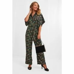 Joe Browns Black Estelle Printed Jumpsuit -Joe Browns shop unnamed file 3797