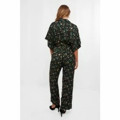 Joe Browns Black Estelle Printed Jumpsuit -Joe Browns shop unnamed file 3798