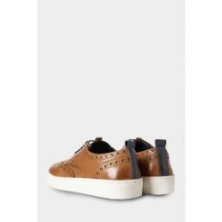 Joe Browns Brown Landslide Leather Brogue Pumps -Joe Browns shop unnamed file 4127