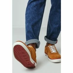 Joe Browns Yellow Ryder Suede Trainers -Joe Browns shop unnamed file 4157