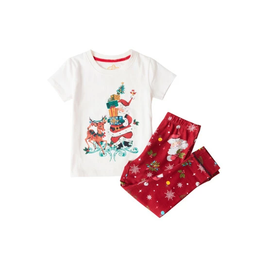 Joe Browns Cream Festive Family Pj Set 3 Joe Browns Cream Festive Family Pj Set - Image 3