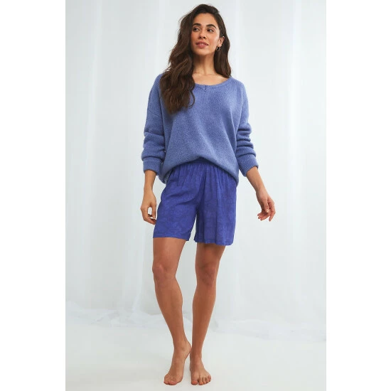 Joe Browns Blue Blue Floral Shorts 1 Joe Browns Blue Blue Floral Shorts