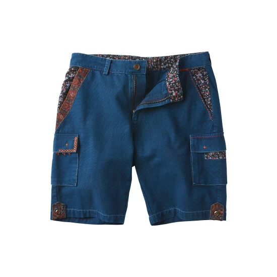 Joe Browns Blue Cool And Customised Shorts 4 Joe Browns Blue Cool And Customised Shorts - Image 4