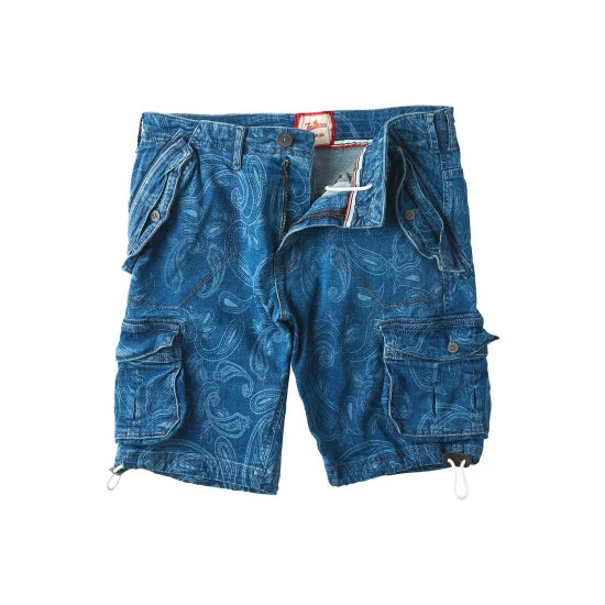 Joe Browns Blue Perfect Paisley Shorts 2 Joe Browns Blue Perfect Paisley Shorts - Image 2