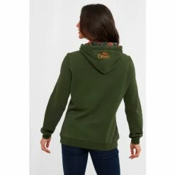 Joe Browns Green Winter Wilderness Floral Print Hoody -Joe Browns shop unnamed file 4357